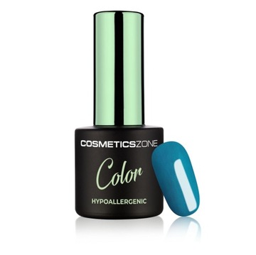 Lakier hybrydowy hipoalergiczny turkusowy perłowy 7ml 243 Cosmetics Zone
