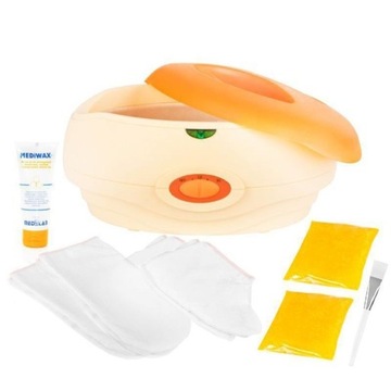 - PARAFINIARKA 150W + 2 PARAFINY + 2 RĘKAWICE + KREM DO RĄK 75ML