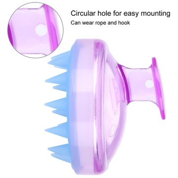 Силиконовая насадка для шампуня для мытья душа и ванны