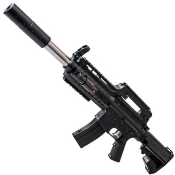 ПУЛЕМЕТ, ШАРОВЫЙ ПИСТОЛЕТ M4 С ЛАЗЕРОМ