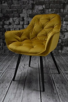 DANKOR DESIGN ARTEN VELVET ЗОЛОТОЕ КРЕСЛО