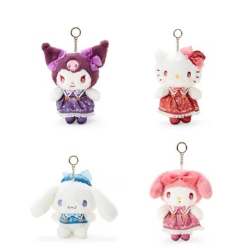 Sanrioed Kawaii Hello Kitty Kuromi плюшевая кукла игрушечная подвеска милая