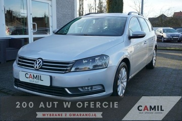 Volkswagen Passat B7 Variant 2.0 TDI CR DPF BlueMotion 140KM 2012 Volkswagen Passat sprawdzony na długich trasach,