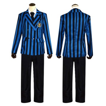 Cosplay Quarta-feira Addams Costume Quarta-feira