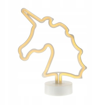 3D LED НЕОН Ночник UNICORN Единорог КРАСИВЫЙ