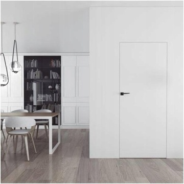 DRZWI Ukryte + Ocieżnica ALUMINIOWA DRE SARA 80 L