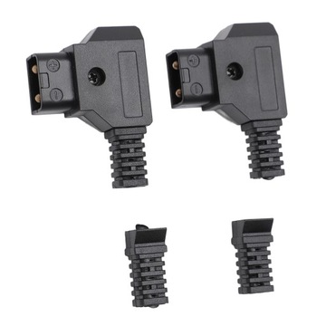 2 szt. Męskie złącze D Tap zestaw wtyczek do baterii V-mount V Lock RF