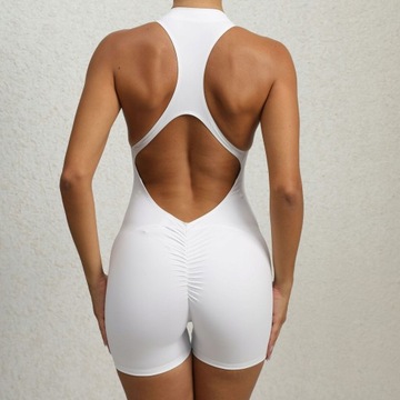 Women Jumpsuits Sexy Backless One-piece Sport Quic