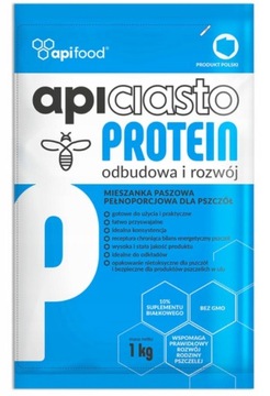 APICIASTO PROTEIN 1 KG ciasto pokarm dla pszczół