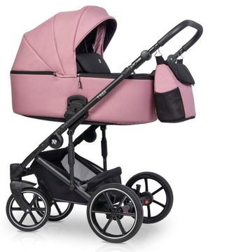 ПОЛЬСКАЯ МНОГОФУНКЦИОНАЛЬНАЯ КОЛЯСКА 2в1 Riko Trex Pink