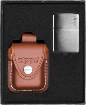 Zestaw ZIPPO Zapalniczka BULUS LOGO prezentowy*nr2