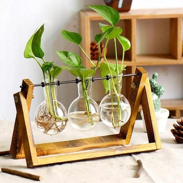 ГИДРОПОНИЧЕСКАЯ ВАЗА x3 ДЛЯ ВЫРАЩИВАНИЯ В ВОДЕ Станция укоренения растений в пробирках