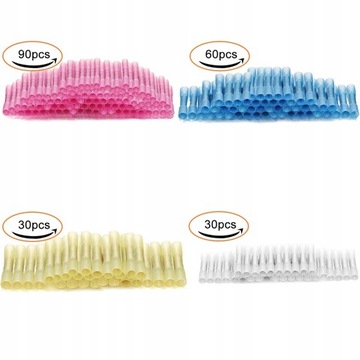 Комплект термоусадочных трубок и контактных разъемов для электрических клемм