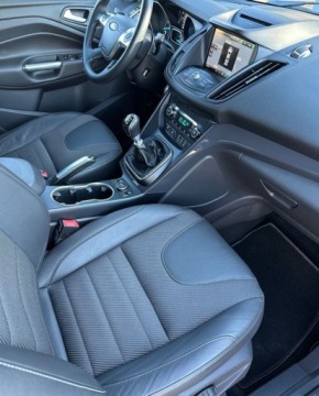 Ford Kuga II SUV 1.5 EcoBoost 150KM 2016 Ford Kuga Niemcy Grzane Fotele,Hak,Grzane Fotele 1.5 Benzyna 150KM, zdjęcie 6