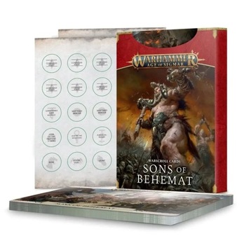 WARHAMMER AOS — КАРТЫ WARSCROLL: СЫНЫ БЕГЕМАТА