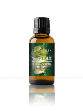 Zapach do świec wosku parafiny ZIELONE JABŁKO 50ml olejek zapachowy