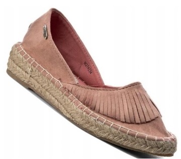 Espadryle BIG STAR różowe W274234 R36