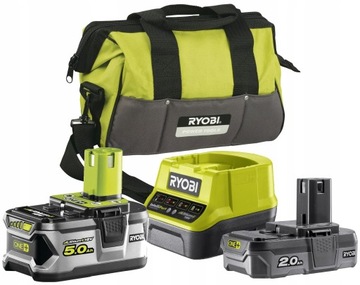 Набор Ryobi из 12 инструментов 18V Combo 2x5ah 2ah сумки