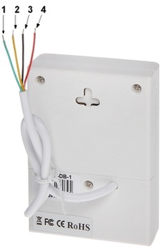 ПРОВОДНОЙ ДВЕРНОЙ ЗВОНОК ATLO-DB-1 12В