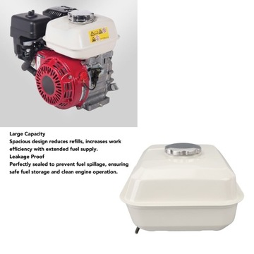 Zbiornik paliwa silnika o dużej pojemności, solidny, odporny na IQ