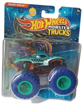 Shark Wreak Diecast Hot Wheels Акула 1:64 Авто Monster Trucks Машинка 9 см