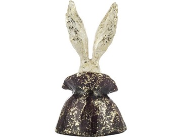 Декоративная статуэтка КРОЛИК ЗАЯЦ Пьеро - ЗОЛОТО