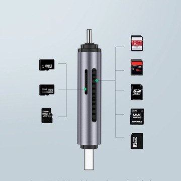 Устройство чтения карт памяти Ugreen CM185