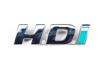 ZNAKY ZELENÉ HDI PEUGEOT 206 307 806 - ORIGINÁLNÍ