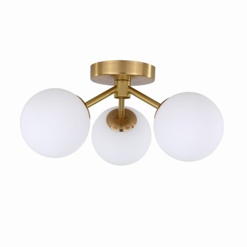 Lampa sufitowa Dorado 3 plafon złoty