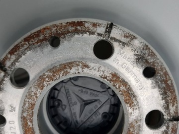 4× DISK HLINÍK MERCEDES-BENZ OE E TŘÍDA W211 7.5" X 16" 5X112 ET 42