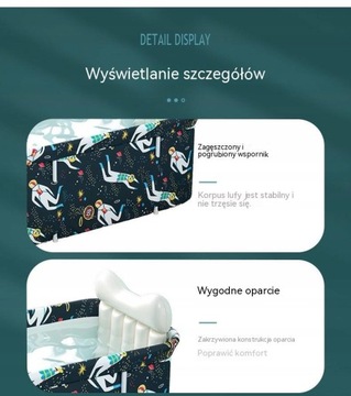 Передвижная складная ванна для взрослых - синяя.