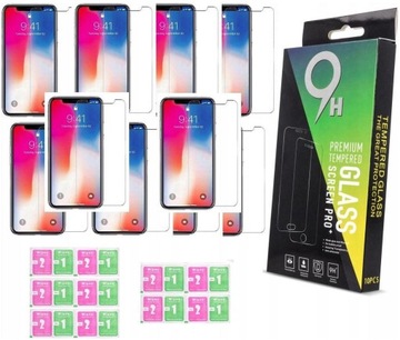 x10 Szkło Hartowane 9H do iPhone Xs Max 11 Pro Max
