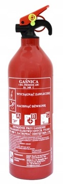 GAŚNICA SAMOCHODWA PROSZKOWA 1kg BC