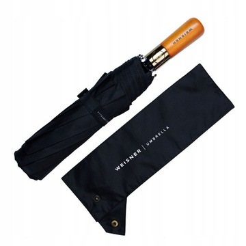 WEISNER ОРИГИНАЛЬНЫЙ ЧЕРНЫЙ МУЖСКОЙ АВТОЗОНТ DURABLE ELEGANT XL
