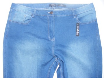 Spodnie damskie jeansowe Duże UK 26 NOWE XXXL