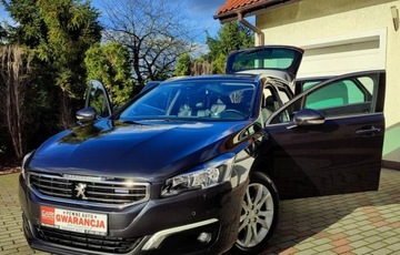 Peugeot 508 I SW Facelifting 2.0 BlueHDi 150KM 2015 Peugeot 508 Poliftowy LEDY Zadbany Serwisowany SKORY Kamerka GPS Head Up, zdjęcie 34
