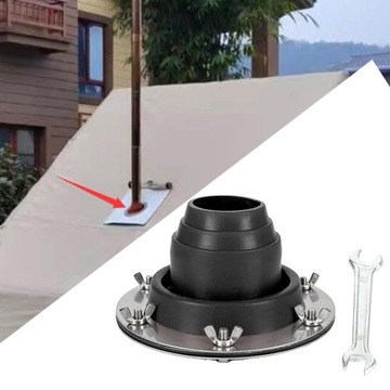 Tent Stove Jack Anti Scald Protection Ring for Yurt Camping Log Cabins
