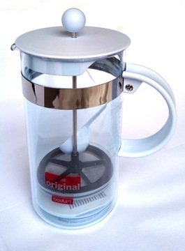 ZAPARZACZ KAWIARKA Bodum Bistro Nouveau French Press + łyżeczka 1l ŚNIEŻNY
