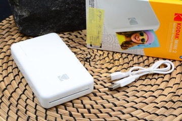 Uszkodzona przenośna cyfrowa drukarka do zdjęć KODAK Mini 2