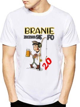 T-shirt Koszulka urodzinowa na 20 urodziny L