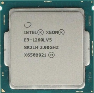 Procesor Intel Xeon E3-1260L v5 8M Cache, 2.90 GHz