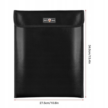 ВОДОНЕПРОНИЦАЕМАЯ ОГНЕЗАЩИТНАЯ СУМКА ДЛЯ НАПИЛЬНИКОВ, 2 УПАКОВКИ