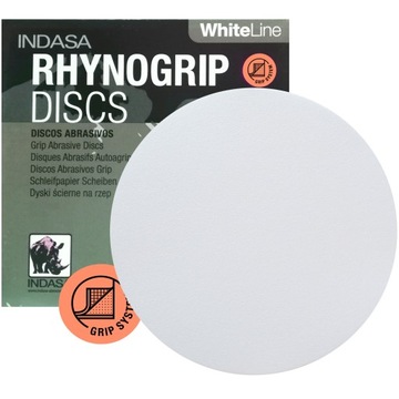 INDASA WHITE Krążki Ścierne Rzep 150mm P360 50x