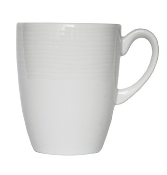 Duży biały kubek z porcelany 300 ml kubki W-wa
