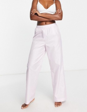 Vero Moda Lekkie różowe spodnie od piżamy M