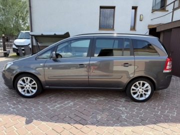 Opel Zafira B 1.6 Twinport ecoFLEX 115KM 2011 Opel Zafira 7OSÓB! Tylko 141tyśkm 1WŁAŚCICIEL 2011 Lift ORYGINAŁ LAKIER 1.6, zdjęcie 5