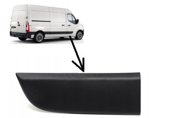 LIŠTA BOČNÍ DVEŘE PRAVÁ PŘEDNÍ MASTER III MOVANO 10- OE 8087200Q0E