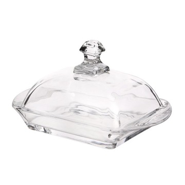 MASELNICZKA SZKLANA PRZEZROCZYSTA