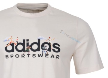 ADIDAS КОМФОРТНАЯ ФУТБОЛКА ИЗ ХЛОПКА СПОРТИВНАЯ ОДЕЖДА С ГРАФИКОЙ 4XL