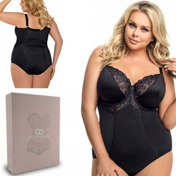 Body wyszczuplające Gorsenia Gala K356 czarny 90G